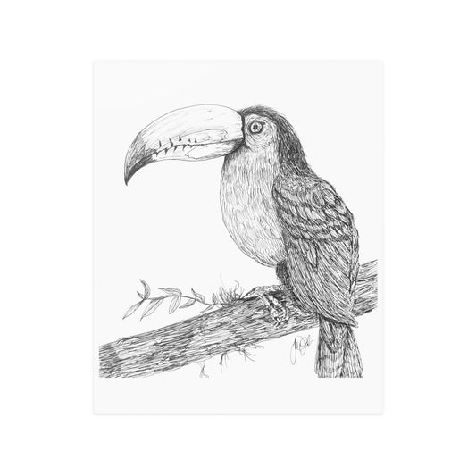 inktober day 4: exotic Print