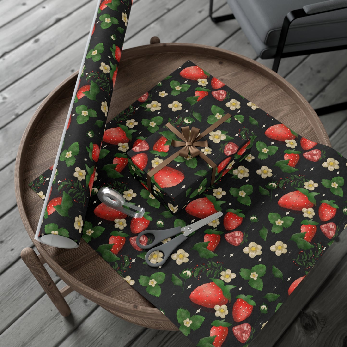 Strawberry Gift Wrap