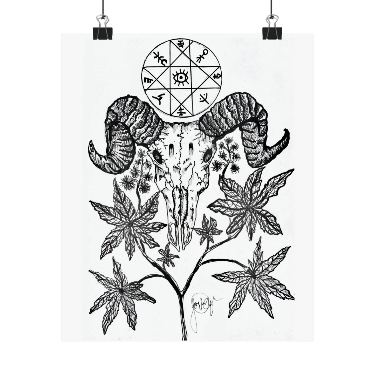 Necromantic Art Print