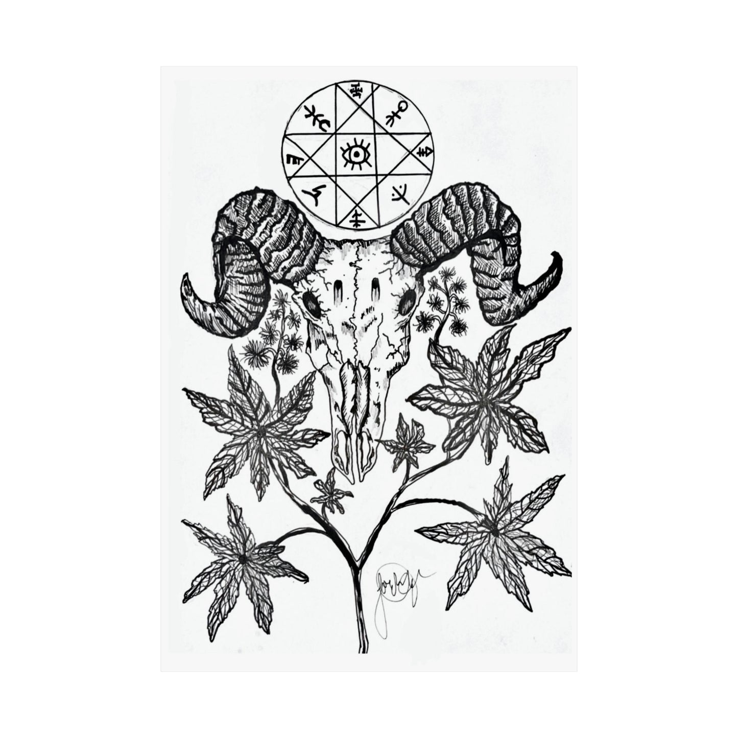 Necromantic Art Print