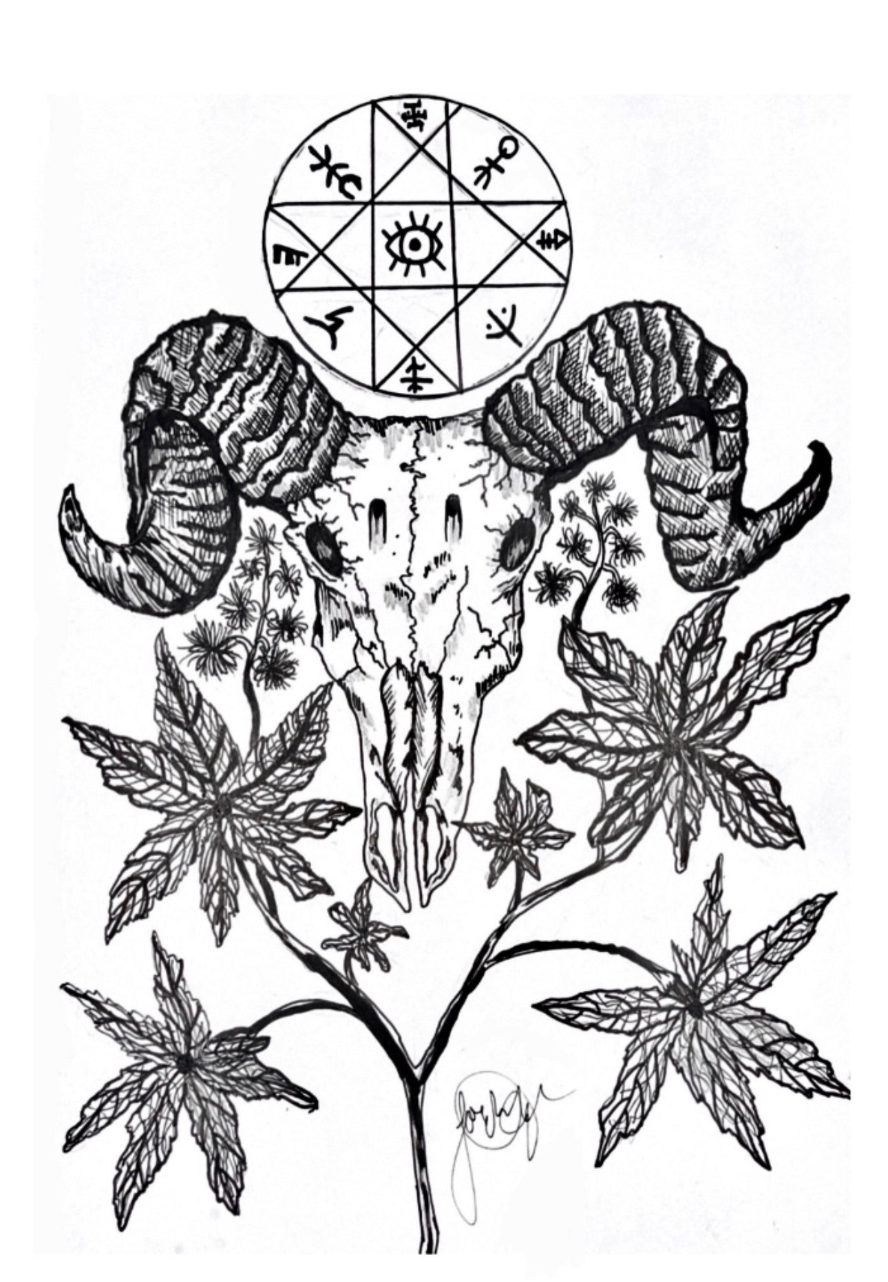 Necromatic Original Artwork